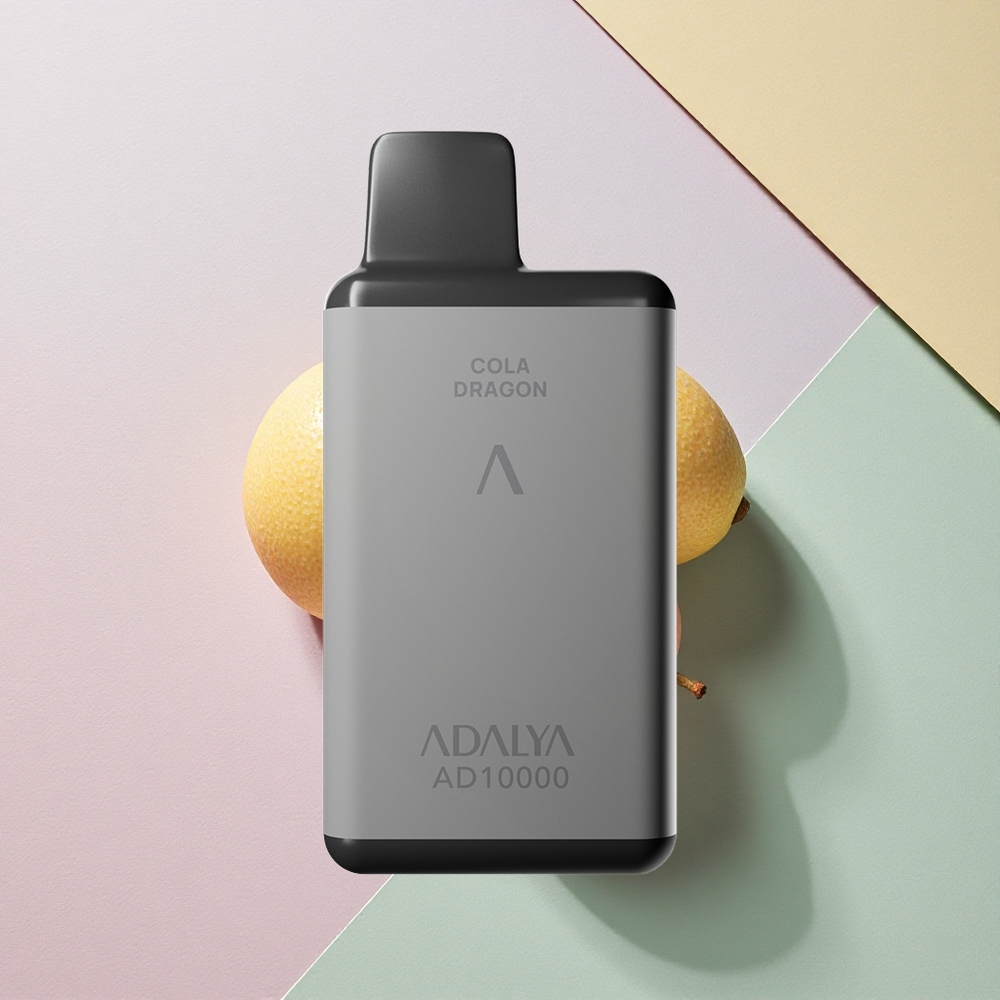 Adalya AD 10000 Kjærlighet 66 Grå Rom Aluminium 650 mAh