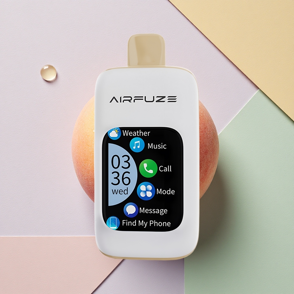 AirFuze Smart 30000 Saftig Fersken med 5% Nikotin og 900mAh