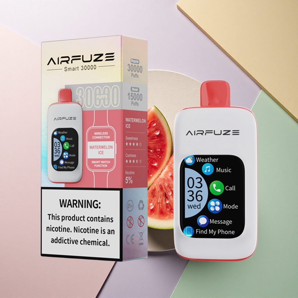 AirFuze Smart 30000 Vannmelonis med 5% nikotin og 900mAh