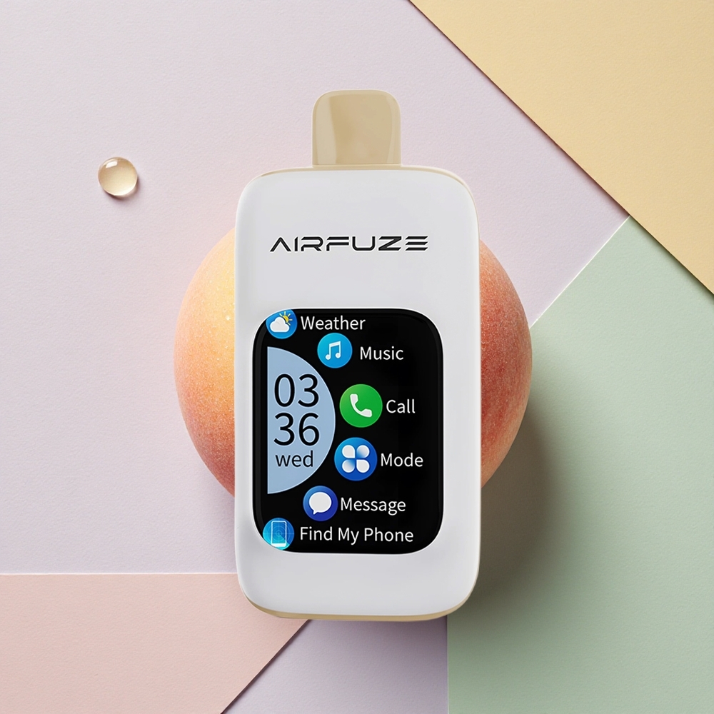 AirFuze Smart Pro 40000 Saftig Fersken med 900mAh og 5% Nikotin