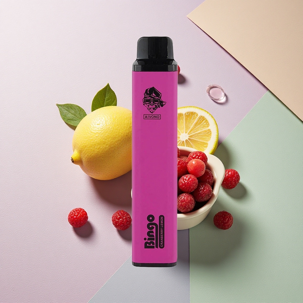 Aivono Aim Bingo 4000 Tranbær Sitron 1000mAh 10mL 5% nikotin