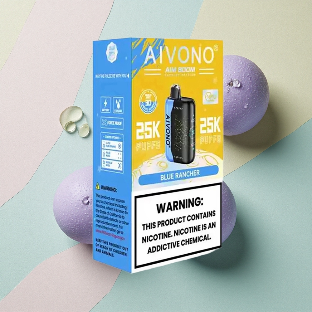 Aivono Aim Boom 25000 Blå Rancher 650mAh 0% Nikotin