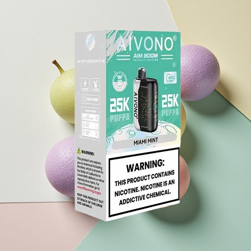 Aivono Aim Boom 25000 Oslo Mynte 28ml 650mAh Nikotinfri