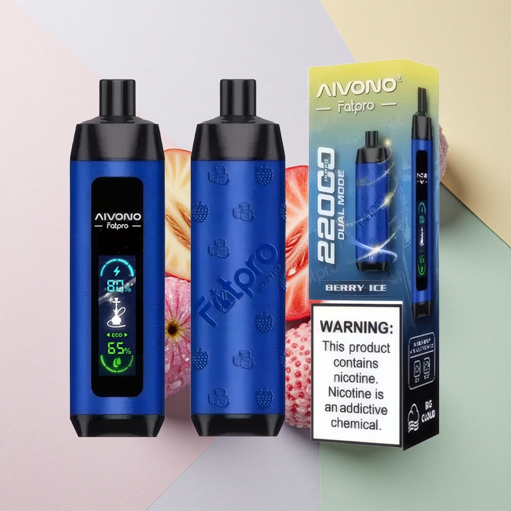 Aivono Aim Fatpro 22000 Bær Is med 5% nikotin og 600mAh