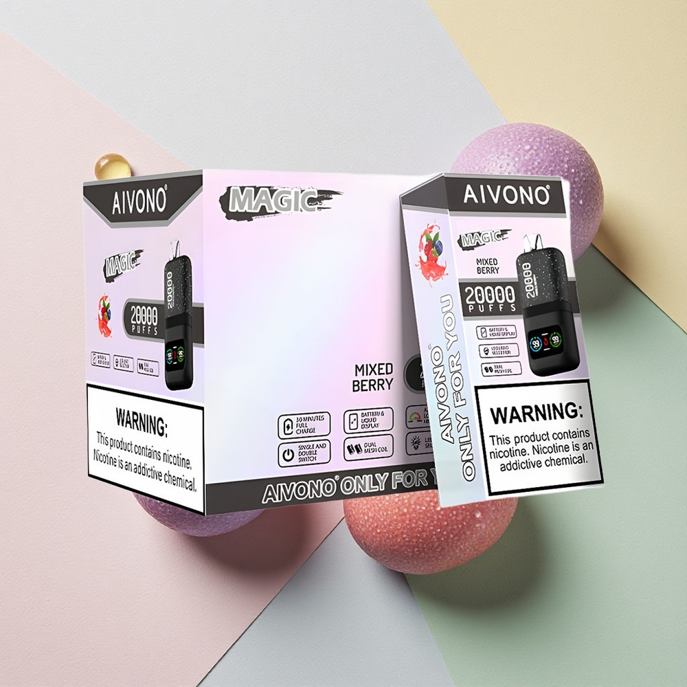 Aivono Aim Magic 20000 Blandet Bær Dual Mesh 600mAh