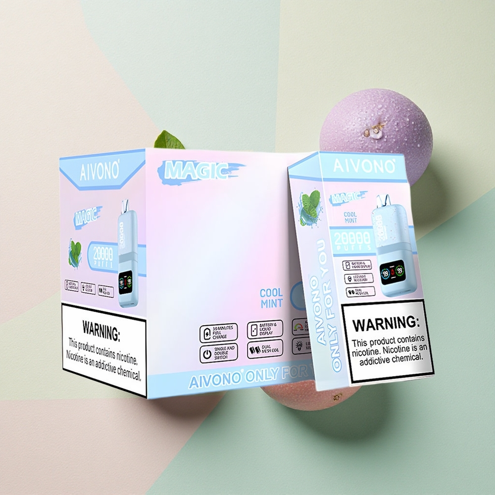 Aivono Aim Magic 20000 Kjølig Mynte med 5% Nikotin og 600mAh Batteri