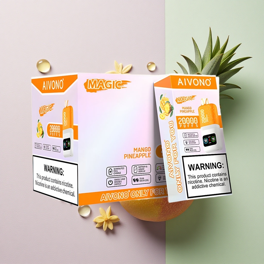 Aivono Aim Magic 20000 Mango Ananas med 600mAh og Dual Mesh Coils