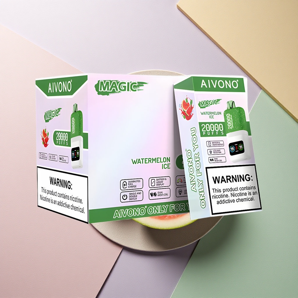 Aivono Aim Magic 20000 Vannmelon Is med 5% nikotin og 600mAh