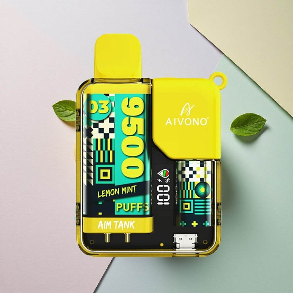 Aivono Aim Tank 9500 Sitron Mynte 650mAh 1.2ohm Mesh