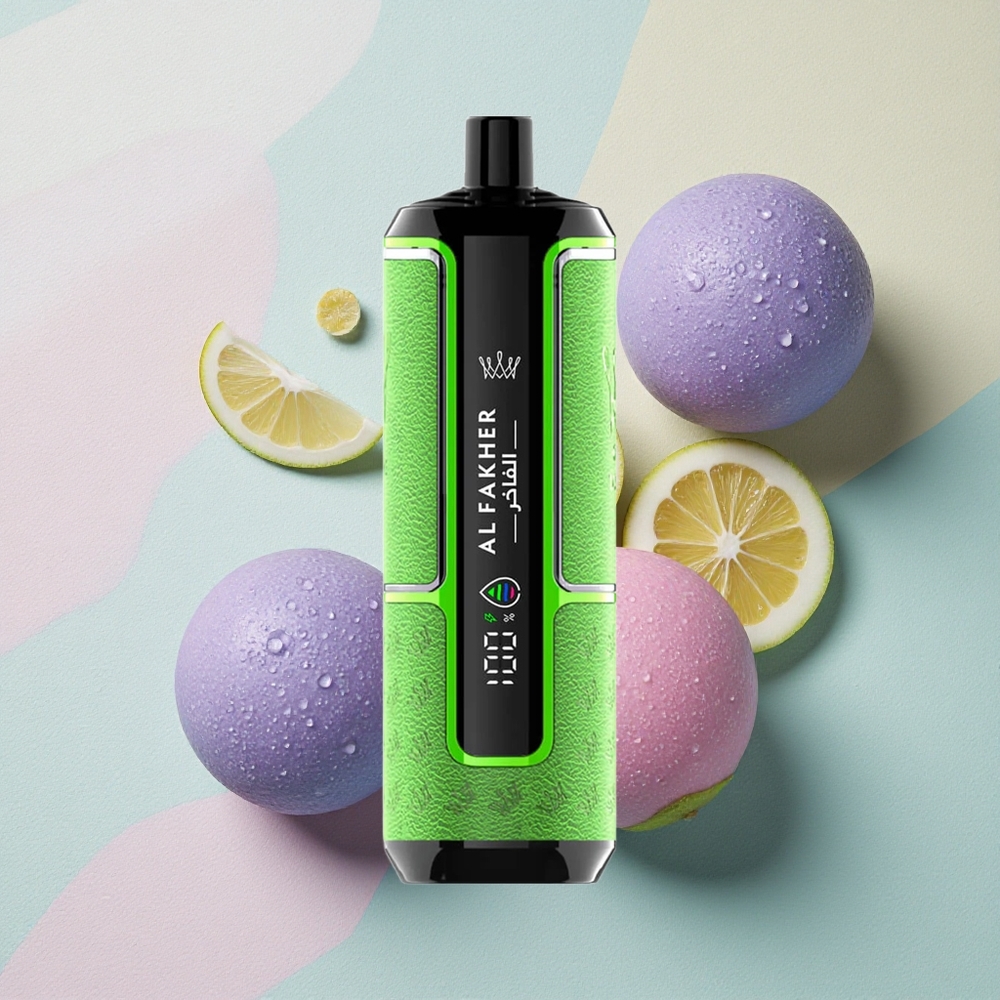 Al Fakher Crown Bar 15K Hypermax Blå Bringebær Lemonade 600mAh 6mg Nikotin