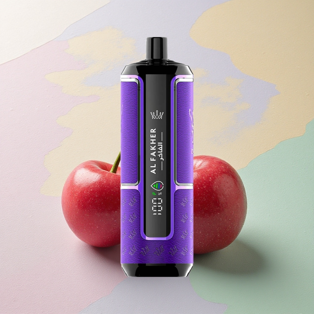 Al Fakher Crown Bar 15K Hypermax Kirsebær Fest med 600mAh og 6mg nikotin