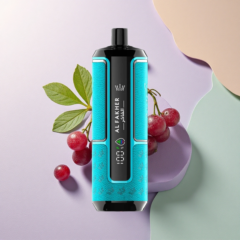 Al Fakher Crown Bar 15K Hypermax Solbær Is med 600mAh og 6mg nikotin