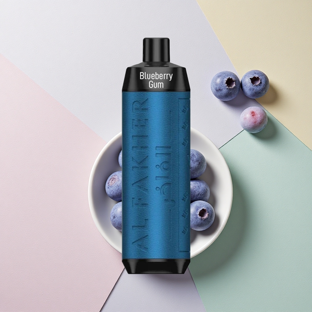 Al Fakher Crown Bar 8000 Crystal Blåbærtugg med 5mg nikotin og 600mAh