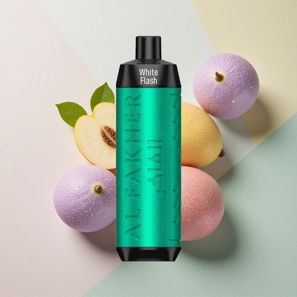 Al Fakher Crown Bar 8000 Crystal Hvit Blits 600mAh 18ml Nikotin 5mg