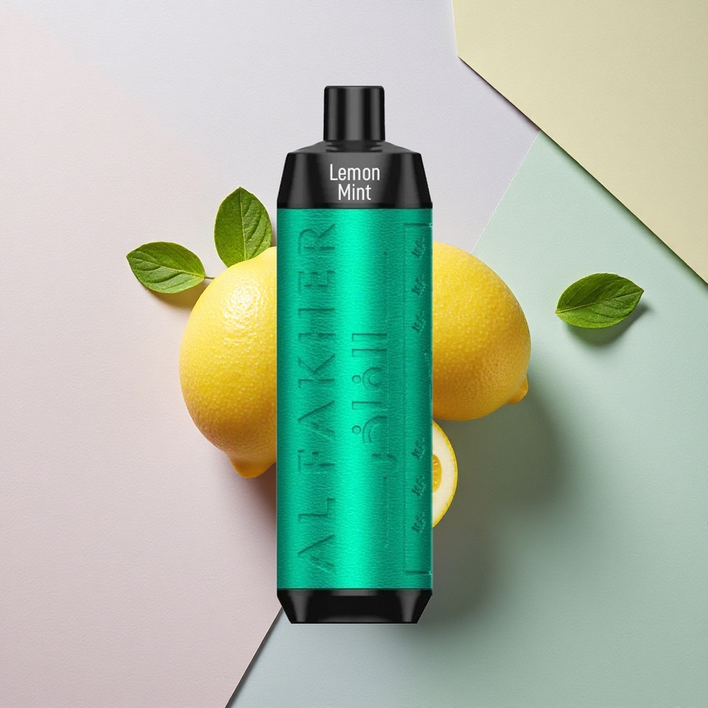 Al Fakher Crown Bar 8000 Crystal Sitron Mynte med 5mg nikotin og 600mAh