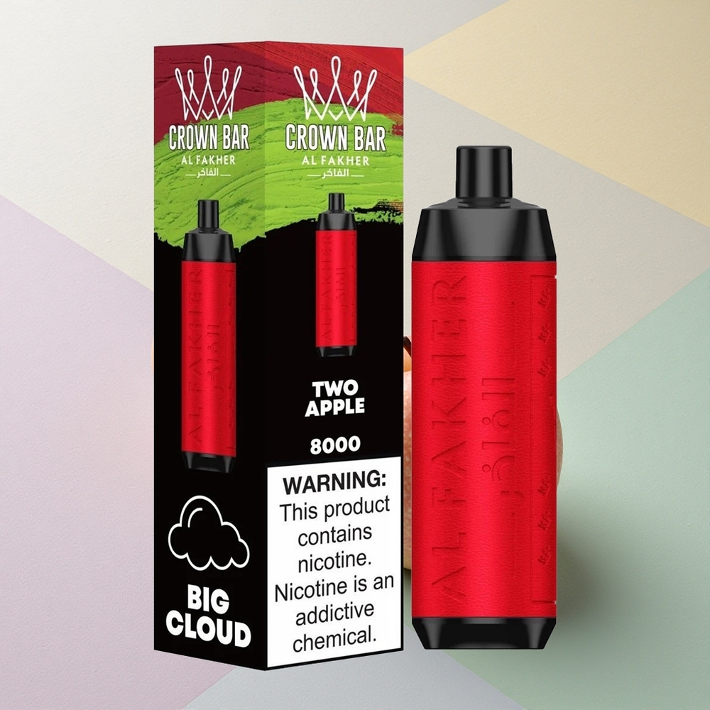 Al Fakher Crown Bar 8000 Crystal To Epler 600mAh 18ml Nikotin