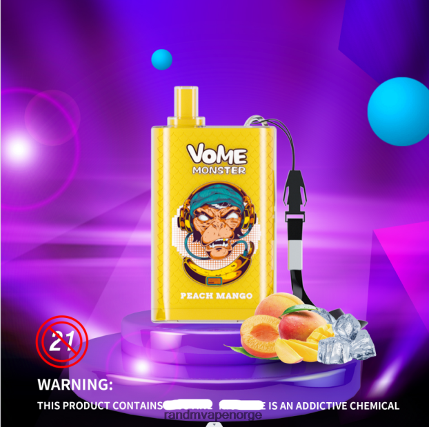 frodig is RandM Vome Monster 10000 luftstrømkontroll vape pod enhet 1 stk 4L8N2H277 - RandM shop rabattkode
