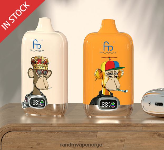 jordbær vannmelon Fumot Original RandM Digital Box 12000 batteri og væskedisplay vape-enhet 4L8N2H5 - RandM vape price