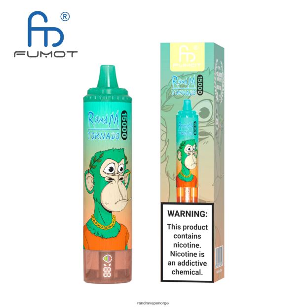 blåbær kirsebær tranebær Fumot RandM Tornado 15000 vape-enhet med batteri og ejuice-display versjon 3 4L8N2H47 - RandM shop rabattkode