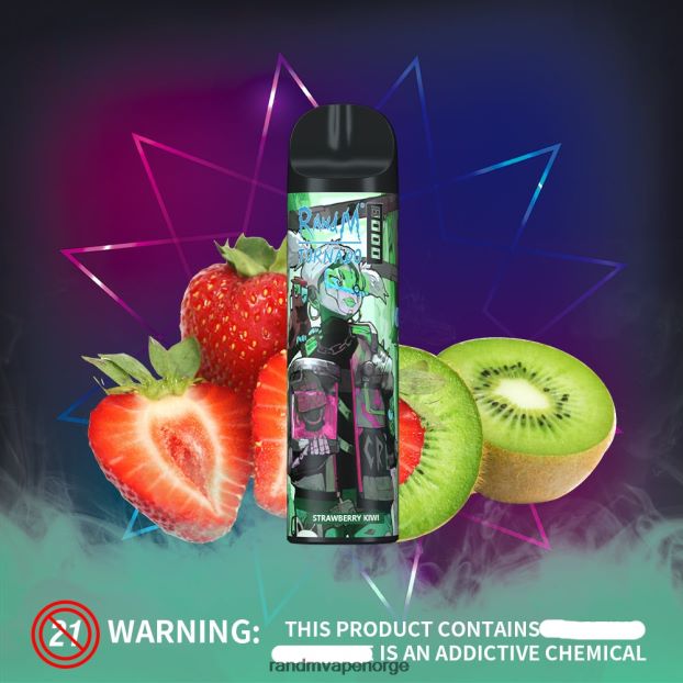 blå razz is RandM Tornado 8000 luftstrømkontroll vape enhet 1 stk 4L8N2H237 - RandM shop rabattkode