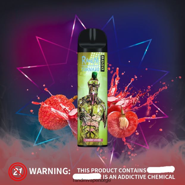 blå razz is RandM Tornado 8000 luftstrømkontroll vape enhet 1 stk 4L8N2H237 - RandM shop rabattkode