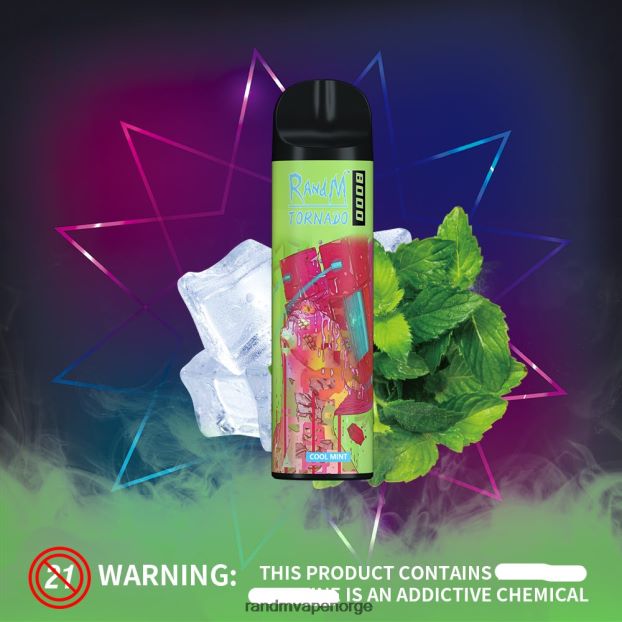 blå razz is RandM Tornado 8000 luftstrømkontroll vape enhet 1 stk 4L8N2H237 - RandM shop rabattkode