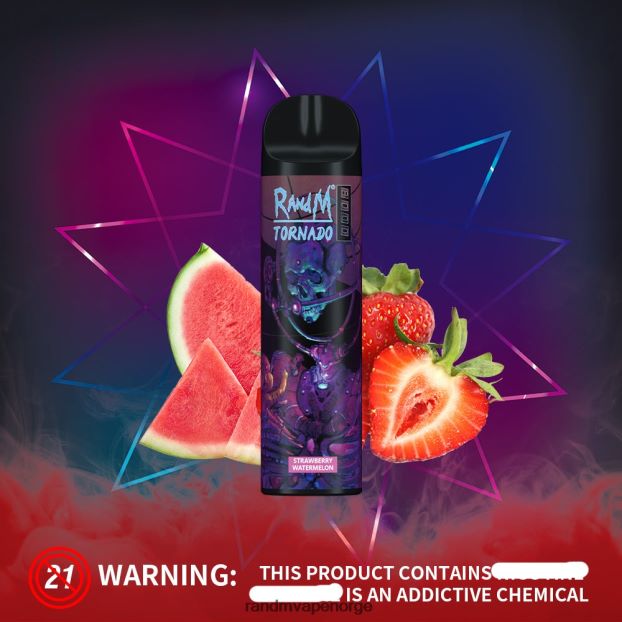 frodig is RandM Tornado 8000 luftstrømkontroll vape enhet 1 stk 4L8N2H236 - RandM shop vape
