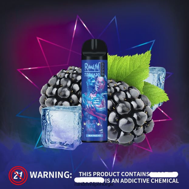 frodig is RandM Tornado 8000 luftstrømkontroll vape enhet 1 stk 4L8N2H236 - RandM shop vape