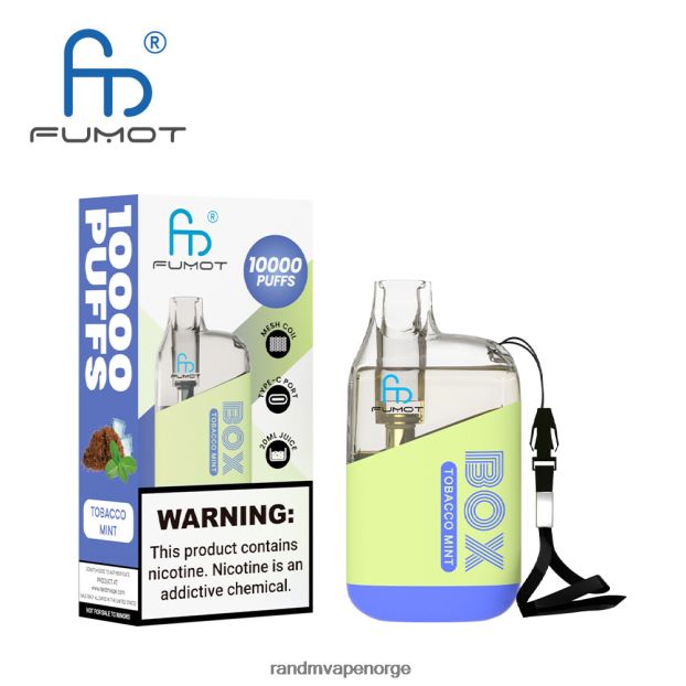 kiwi pasjonsfrukt guava Fumot Original RandM Tornado Box 10000 luftstrømkontroll vape enhet 1 stk 4L8N2H97 - RandM shop rabattkode